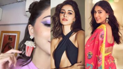 Ananya Panday dedicates her exclusive ‘popcorn earring’ to BFF Sara Ali Khan