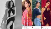 Ananya Panday sizzles in black cut-out slit dress at Liger trailer launch, BFFs Suhana Khan, Shanaya Kapoor and Sara Ali Khan comment 