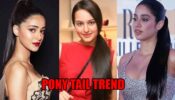 Ananya Panday, Sonakshi Sinha To Janhvi Kapoor: Bollywood Babes Living By The Pony Tail Trend