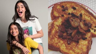 Ananya Panday’s sister Rysa Panday makes her delicious ‘french toast’ for breakfast