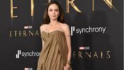 Angelina Jolie’s latest appearances are a masterclass in monotone style, check out