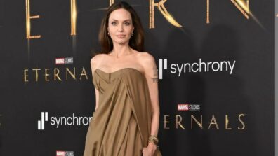 Angelina Jolie’s latest appearances are a masterclass in monotone style, check out