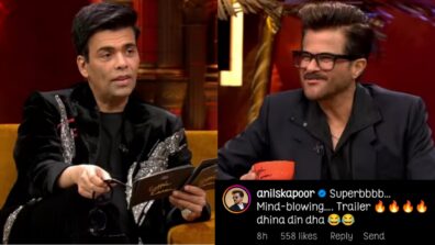 Anil Kapoor in love with Karan Johar’s ‘KWK’ Season 7 trailer, says “dhina din dha…”