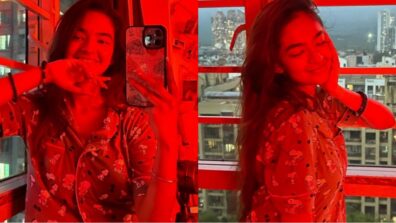 Anushka Sen gives sneak-peek into her private room, spotted blushing for THIS reason