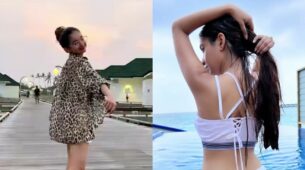 Anushka Sen is mentally in Maldives, takes over internet by storm in viral monokini and bikini snaps