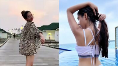 Anushka Sen is mentally in Maldives, takes over internet by storm in viral monokini and bikini snaps