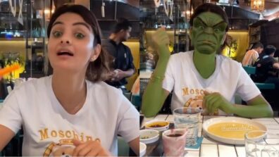 Anveshi Jain Turns Into Hulk, Takes Inspiration From “She Hulk” Trailer