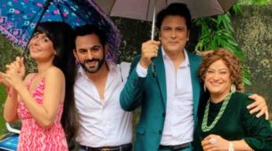 Appnapan…Badalte Rishton Ka Bandhan cast enjoys monsoon showers