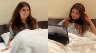 Arishfa Khan reveals hilarious daily routine, shows everyone how she sleeps after shoot