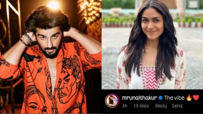 Arjun Kapoor kills it with swag in printed jacket, Mrunal Thakur posts adorable comment