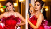 Ashi Singh is writing her own fairytale, looks irresistible in red fluffy gown