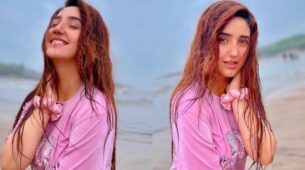Ashnoor Kaur is a ‘beach baby’ during mornings, looks irresistible in pink gorgeous top