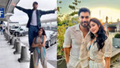 In Pics: Janhvi Kapoor And Varun Dhawan twin in stylish white crochet shirts in Amsterdam, latter says, ‘Having a #Bawaal time’