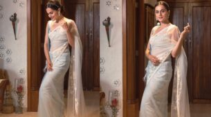 Taapsee Pannu looks angelic In This Gorgeous White Transparent Saree, see pics