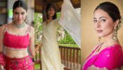 Ethnic Beauties: Kasautii Zindagii Kay 2 divas Hina Khan, Erica Fernandes and Aamna Sharif look magnificent in designer coutures