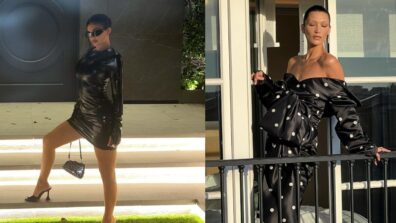 Fashion Faceoff: Kylie Jenner Or Bella Hadid: Who Looks Sassy In Black Outfit?