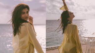 Hotness Alert: Pooja Hegde Sizzles internet in white bikini avatar, see pics