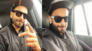 Watch: Ranveer Singh bounces in swagger all black outfit, fans drooling