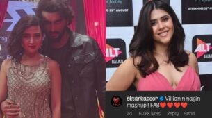 Tejasswi Prakash and Arjun Kapoor perform steamy dance duet on Naagin sets, Ekta Kapoor says ‘Fab’