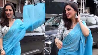 Shraddha Arya’s Blue Ethnic Attire Gives An Ethereal Look 