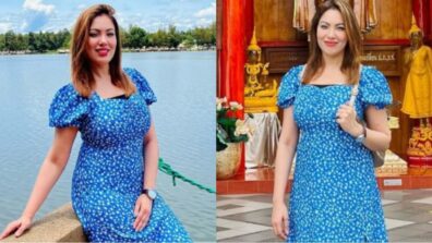 TMKOC diva Munmun Dutta gives sneak-peak into Thailand vacation diaries, all smiles in blue polkadot outfit