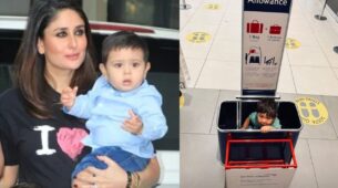 Kareena Kapoor’s Son Jehangir Ali Khan’s Cute Moment At Airport Stole our hearts 