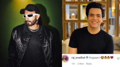 Ranveer Singh ups his ‘punk’ swag in black leather jacket, TMKOC actor Raj Anadkat comments, “Angaaarrr”