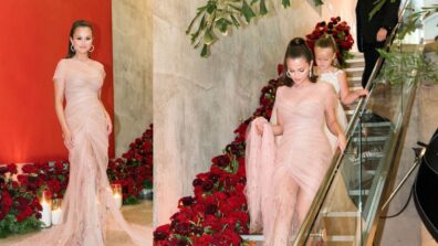 Birthday Girl: Selena Gomez’s Sheer Pink Versace Gown Is Perfect For Party