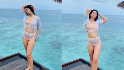 Avika Gor buzzing over the internet in her Maldives pictures in a bikini