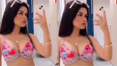 Avneet Kaur is stabbing hearts in floral bralette, all set to take sensuous dip in pool