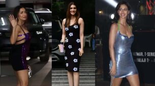 B-Town Beauties: Kriti Sanon, Malaika Arora, And Disha Patani Look Sizzling Hot In Short Dresses