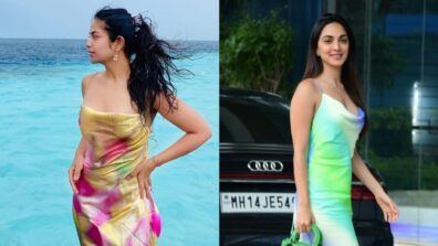 Fashion Faceoff: Avika Gor Or Kiara Advani Who Looks More Gorgeous In Tie-Dye Maxi Dress