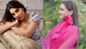 Bigg Boss beauties Nikki Tamboli and Rashami Desai look dreamy n divine in colourful adorns