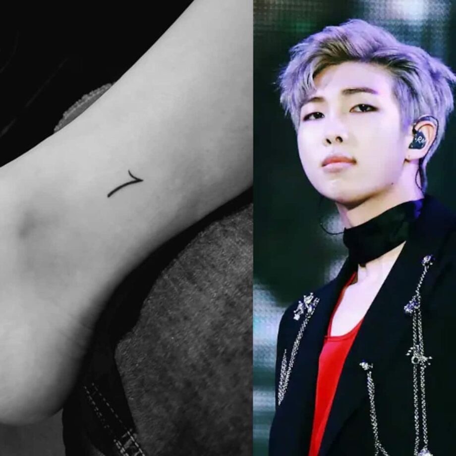 BTS Member R.M. Got A New Tattoo: Here’s What It Is - 0