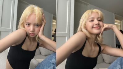 Check Out: Lisa Looks Lovely In Black Tank Top