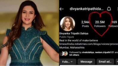 Congratulations: Divyanka Tripathi unlocks humongous milestone on Instagram, deets inside