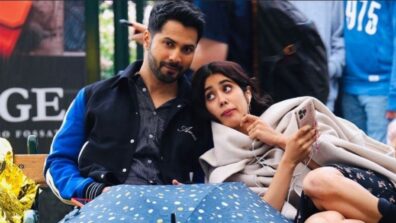 Cosy But VD Still Posy: Janhvi Kapoor loves Varun Dhawan’s company, can’t stop showing him love