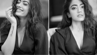 Crush Of The Nation On Fire: Rashmika Mandanna is dazzling in black, promises something ‘magical’ for fans tonight