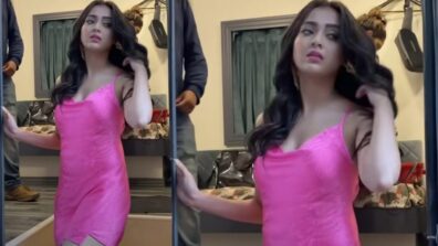 Cute Barbie: Tejasswi Prakash decks up in Pink Outfit 