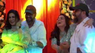 Cute Moment: Shraddha Arya makes Kundali Bhagya director do romantic dance with her on set, video goes viral