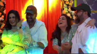 Cute Moment: Shraddha Arya makes Kundali Bhagya director do romantic dance with her on set, video goes viral