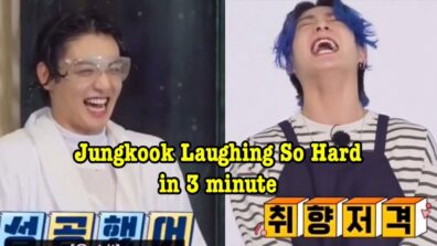 Cutie Pie: BTS member Jungkook and his most adorable laughter moments caught on camera