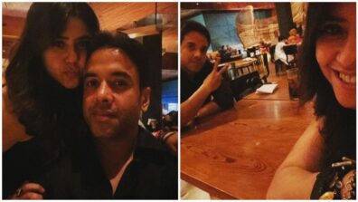 Date nights in Dubai: Ekta Kapoor And Tusshar Kapoor head out for cosy fun dining, see pics