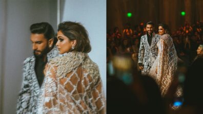 Deepika Padukone And Ranveer Singh Slaying Their Looks At Manish Malhotra’s Fashion Show