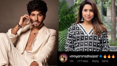 Dheeraj Dhoopar flaunts chiseled chest while enjoying a smoke, wife Vinny Arora feels the heat