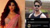 Disha Patani is a ‘sight to behold’ in pink transparent saree, Tiger Shroff loves it
