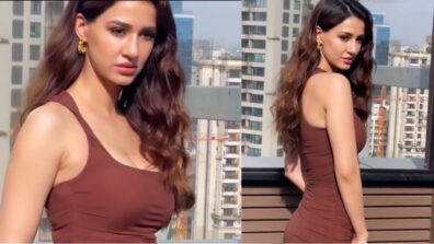 Disha Patani is quintessential ‘sunkissed babe’, looks irresistible in brown bodycon dress