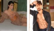 Disha Patani Looks Sensuous In Corset Dress, Tiger Shroff says ‘Lookin at you’