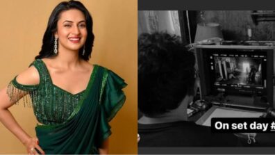 Divyanka Tripathi drops BTS moments from shooting sets, what’s cooking