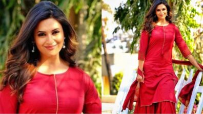 Divyanka Tripathi Is A Queen When It Comes To Wearing Red Outfits